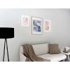 Cornice Nielsen in legno Skava nero 50x70 cm passe-partout 40x60 cm