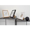 Cornice Nielsen in legno Skava nero 50x70 cm passe-partout 40x60 cm