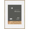 Cornice Nielsen in legno Skava rovere 59,4x84,1 cm con passepartout 42x59,4 cm