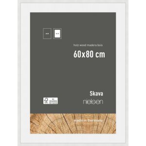 Cornice in legno Nielsen Skava White 60x80 cm con...
