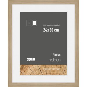 Cornice Nielsen in legno rovere Skava 24x30 cm con...