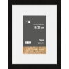 Cornice Nielsen in legno Skava Nero 15x20 cm con Passepartout 9x13 cm