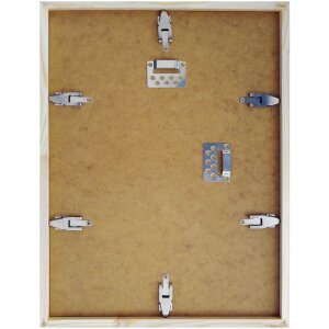 Cornice Nielsen in legno Skava nero 29,x7x42 cm con passepartout 21x29,7 cm