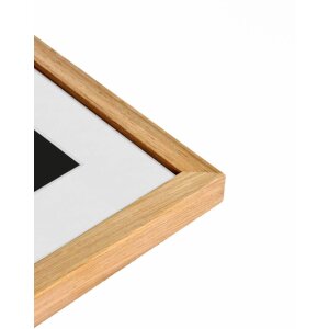Cornice Nielsen in legno rovere Skava 13x18 cm con passepartout 9x13 cm