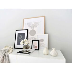 Cornice Nielsen in legno rovere Skava 13x18 cm con passepartout 9x13 cm