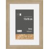 Cornice Nielsen in legno rovere Skava 13x18 cm con passepartout 9x13 cm