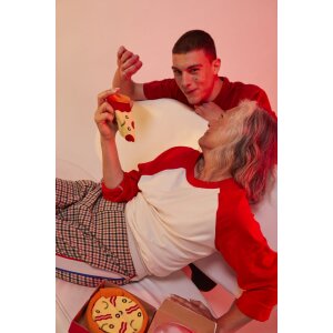 EatMySocks confezione doppia di calzini Napoli Pizza Full