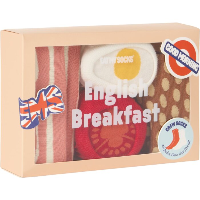 EatMySocks: confezione doppia di calzini per la colazione inglese
