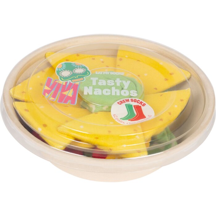 EatMySocks confezione doppia di calzini Tasty Nachos