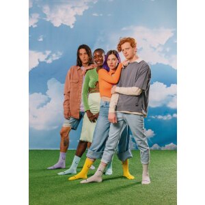 EatMySocks confezione doppia di calzini lunghi lunedì venerdì