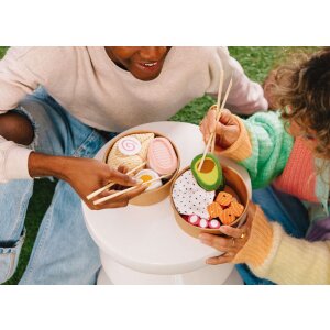 EatMySocks confezione doppia di calzini lunghi Miso Ramen idea regalo 43% poliestere 30°C