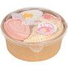 EatMySocks confezione doppia di calzini lunghi Miso Ramen idea regalo 43% poliestere 30°C
