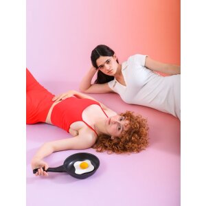 EatMySocks: confezione doppia di calzini con uovo fritto