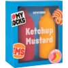 EatMySocks confezione doppia di calzini Ketchup e Senape