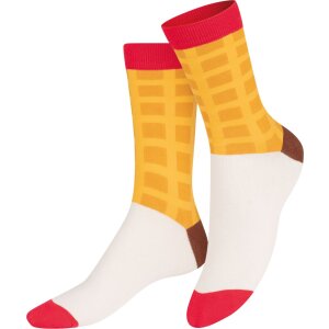 EatMySocks Calzini a girocollo Sweet Waffle