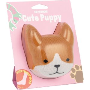 EatMySocks Calzini lunghi Carino cucciolo marrone
