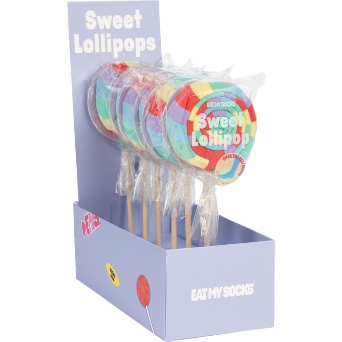 EatMySocks Calzini lunghi Sweet Lollipop Rainbow Lollipop Taglia unica