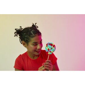 EatMySocks Calzini lunghi Sweet Lollipop Rainbow Lollipop Taglia unica