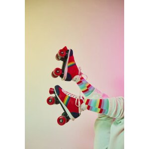 EatMySocks Calzini lunghi Sweet Lollipop Rainbow Lollipop Taglia unica