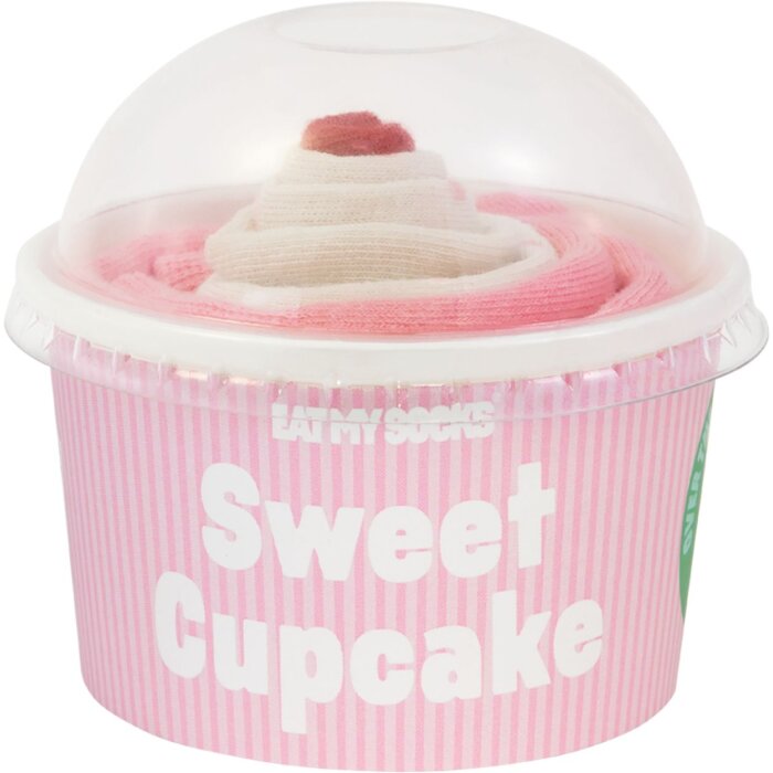 EatMySocks calze lunghe Strawberry Cupcake confezione regalo calze al polpaccio