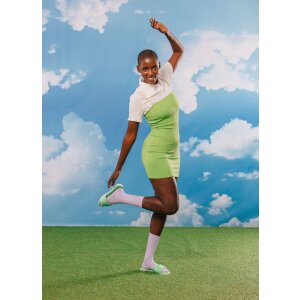 EatMySocks Calzini lunghi Yin Yoga Viola
