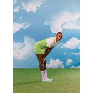 EatMySocks Calzini lunghi Yin Yoga Viola
