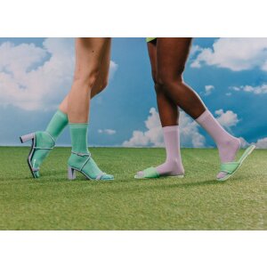 EatMySocks Calzini lunghi Yin Yoga Viola