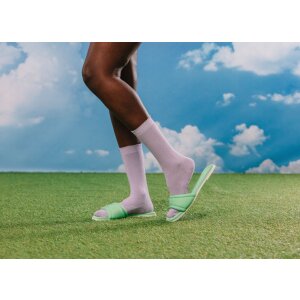 EatMySocks Calzini lunghi Yin Yoga Viola