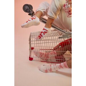 EatMySocks confezione doppia di calzini Strawberry Smoothie calzino alla caviglia calzino equipaggio