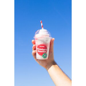 EatMySocks confezione doppia di calzini Strawberry Smoothie calzino alla caviglia calzino equipaggio