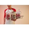 EatMySocks confezione doppia di calzini Strawberry Smoothie calzino alla caviglia calzino equipaggio