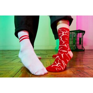 EatMySocks confezione doppia di calzini Bistecca di fesa 2 paia cotone 30° ciclo di lavaggio