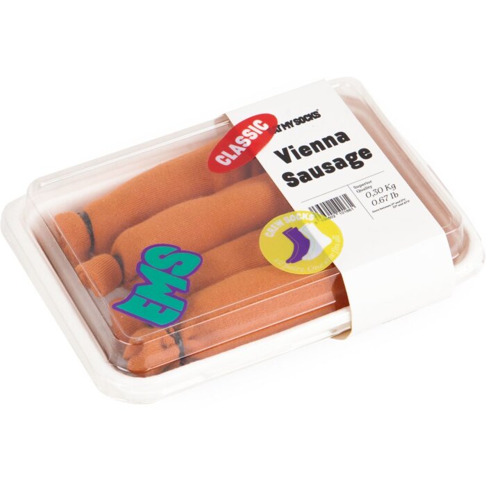 EatMySocks confezione doppia di calzini corti Vienna Sausage