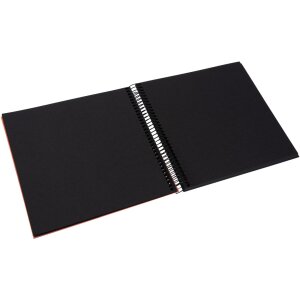 Album a spirale Goldbuch Bella Vista salmone 20x20 cm 40 pagine nere