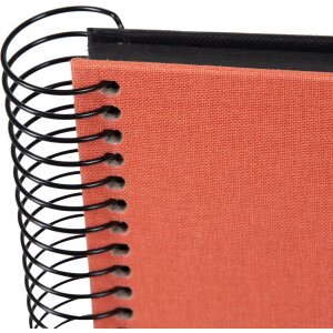 Album a spirale Goldbuch Bella Vista salmone 20x20 cm 40 pagine nere