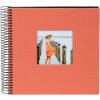 Album a spirale Goldbuch Bella Vista salmone 20x20 cm 40 pagine nere