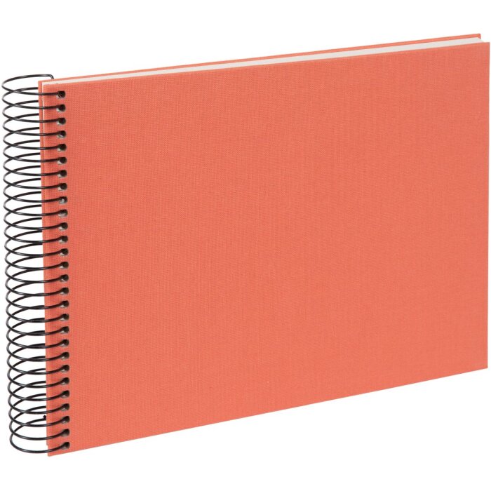 Album a spirale Goldbuch Bella Vista salmone 24x17 cm 40 pagine bianche