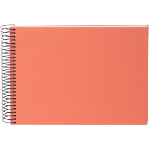 Album a spirale Goldbuch Bella Vista salmone 24x17 cm 40 pagine bianche