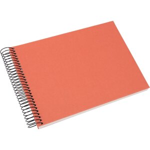 Album a spirale Goldbuch Bella Vista salmone 24x17 cm 40 pagine bianche