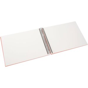 Album a spirale Goldbuch Bella Vista salmone 24x17 cm 40 pagine bianche