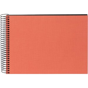Album a spirale Goldbuch Bella Vista salmone 24x17 cm 40 pagine nere
