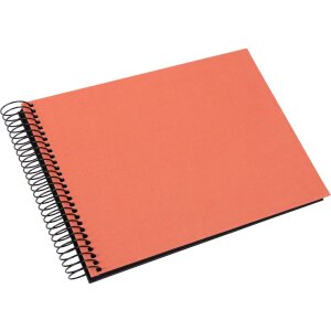 Album a spirale Goldbuch Bella Vista salmone 24x17 cm 40 pagine nere