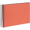 Album a spirale Goldbuch Bella Vista salmone 24x17 cm 40 pagine nere