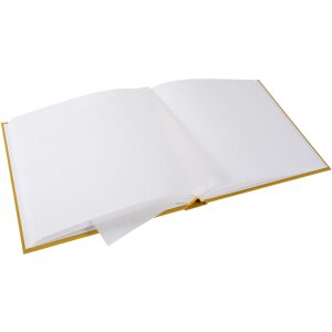 Album fotografico Goldbuch Bella Vista senape 25x25 cm 60 pagine bianche