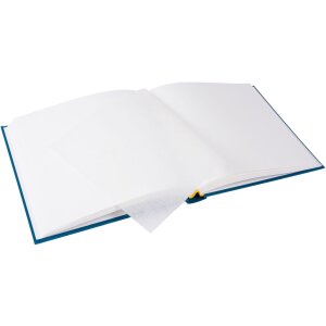 Album fotografico Goldbuch Bella Vista petrol 25x25 cm lino 60 pagine