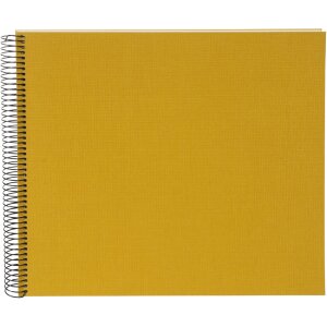 Album a spirale Goldbuch Bella Vista senape 34x30 cm 40 pagine bianche
