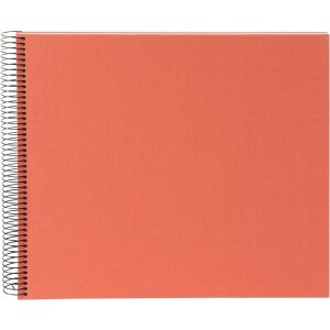 Album a spirale Goldbuch Bella Vista salmone 34x30 cm 40 pagine bianche cartone fotografico