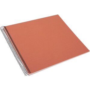 Album a spirale Goldbuch Bella Vista salmone 34x30 cm 40 pagine bianche cartone fotografico