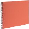 Album a spirale Goldbuch Bella Vista salmone 34x30 cm 40 pagine bianche cartone fotografico