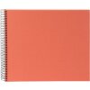 Album a spirale Goldbuch Bella Vista salmone 34x30 cm 40 pagine bianche cartone fotografico